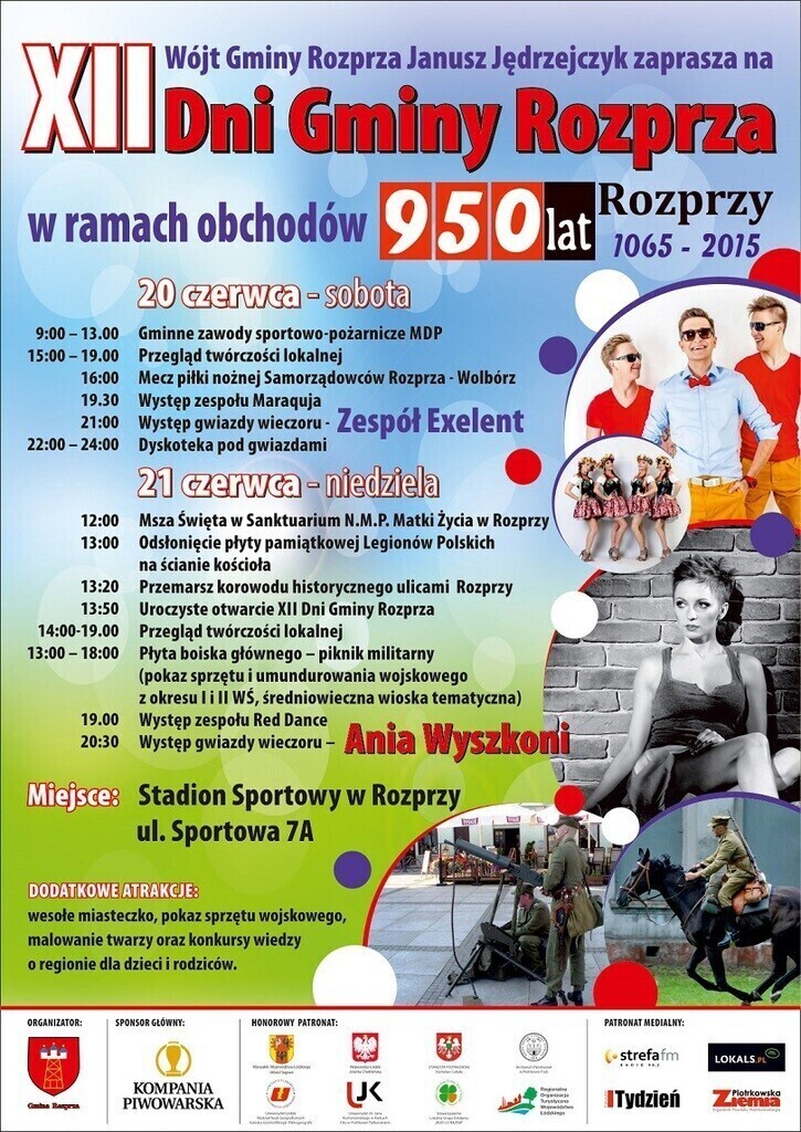 Zdjęcie 2: XII Dni Gminy Rozprza już w ten weekend