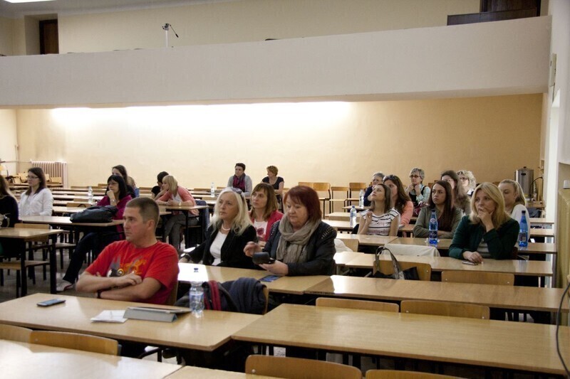 Zdjęcie 4: Rozmawiali na temat zaburzeń rozwojowych dzieci i młodzieży