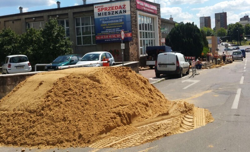 Zdjęcie 4: Kierowcy, uważajcie na utrudnienia na ul. Sienkiewicza!