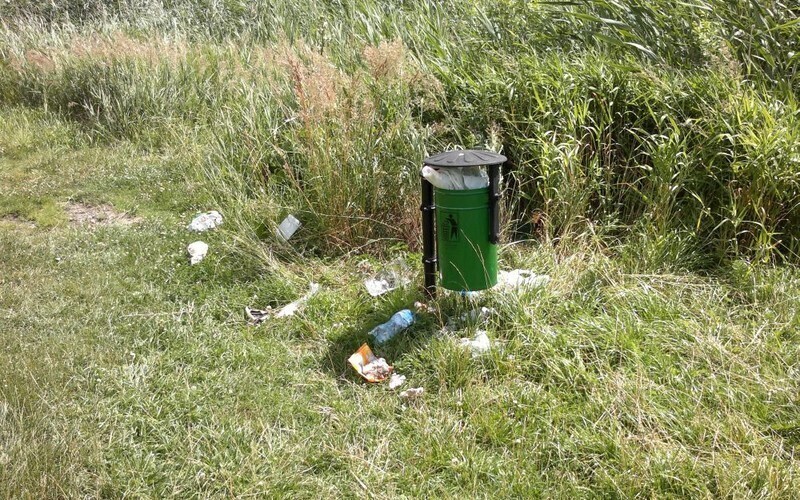 Zdjęcie 5: Okolice jeziora Bugaj w fatalnym stanie. Mieszkaniec osiedla Wierzeje apeluje o interwencję 