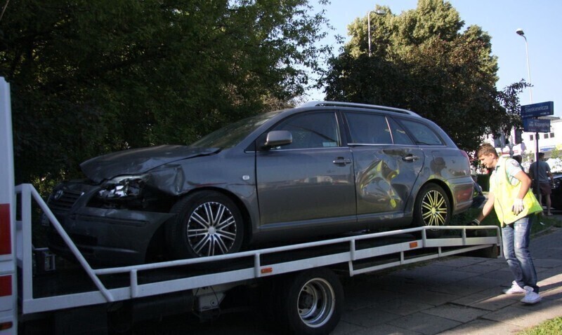 Zdjęcie 3: Kolizja w dzień targowy