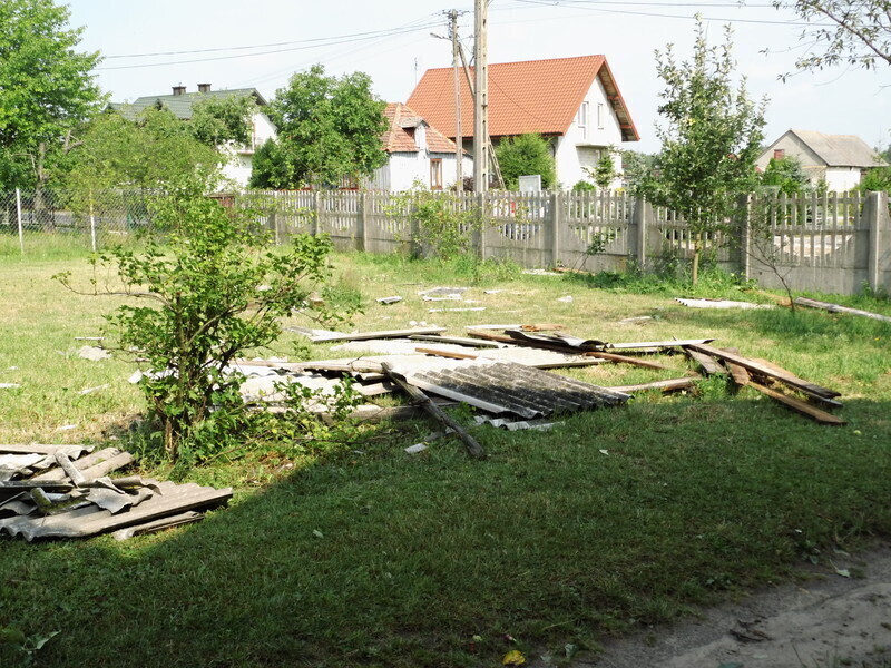 Zdjęcie 6: Zerwane dachy w powiecie
