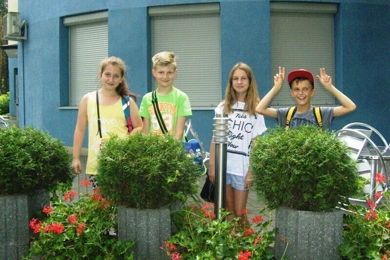 Zdjęcie 2: Oglądali żółwie, grali w piłkę 