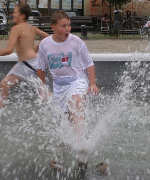 Fontanna nie dla psów i dzieci w pampersach Czy regulamin powstrzyma przed kąpielą