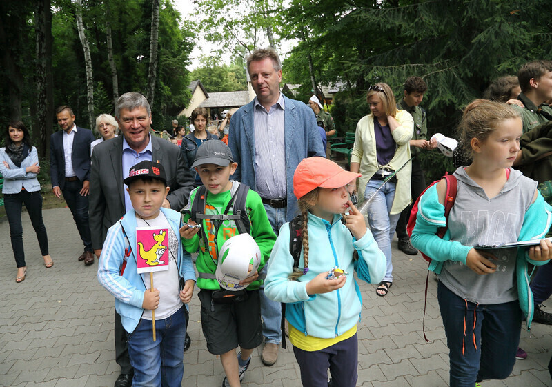 Zdjęcie 16: Wyjątkowy przystanek na szlaku Kolorowej Lokomotywy Łódzkiego Domu Kultury