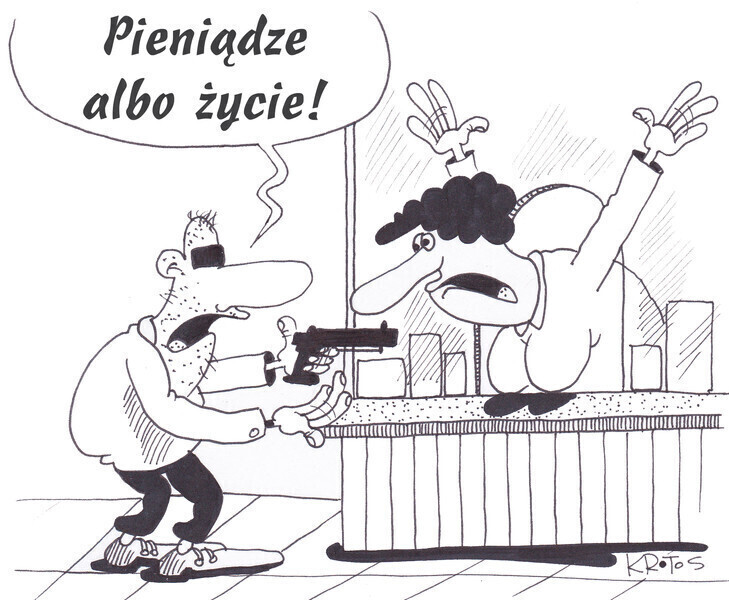 Jak na Dzikim Zachodzie. Znów napad na bank