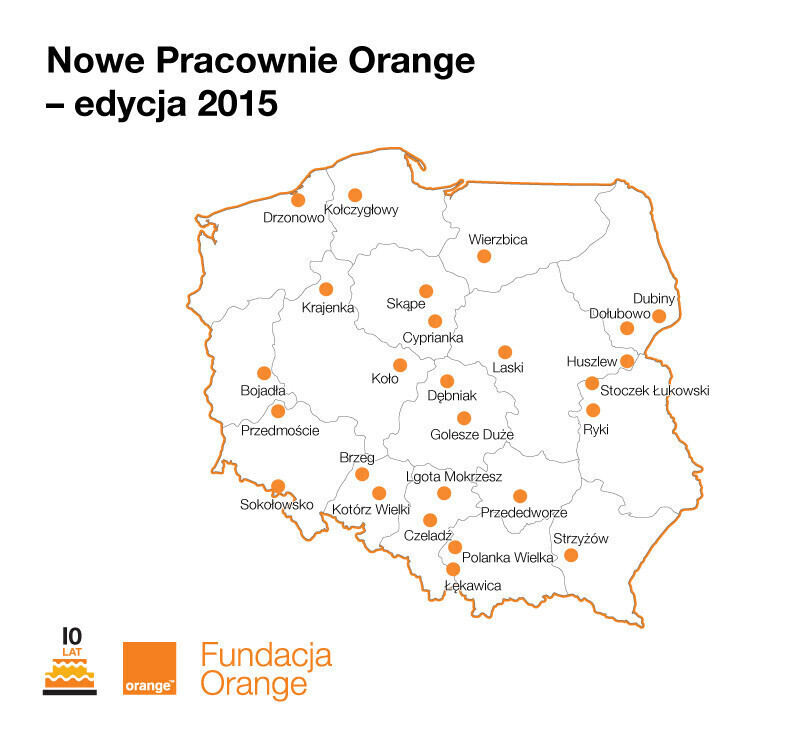 W Goleszach Dużych powstanie Pracownia Orange