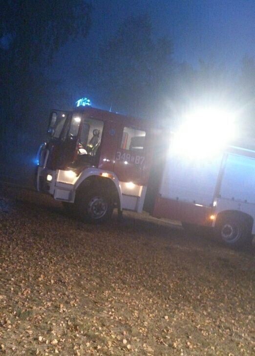 Wolbórz Pożar w parku