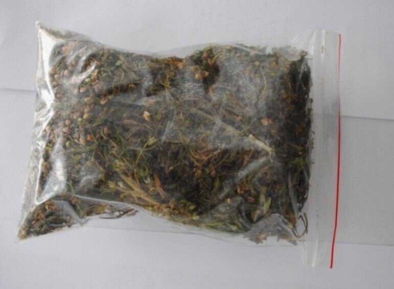 Znalazła sporą ilość marihuany zaniosła na policję