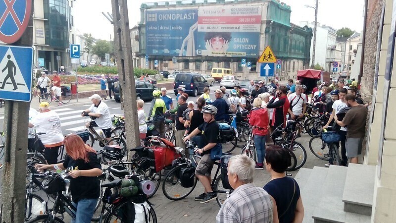 Zdjęcie 10: X Piotrkowska Pielgrzymka Rowerowa na Jasną Górę już w drodze