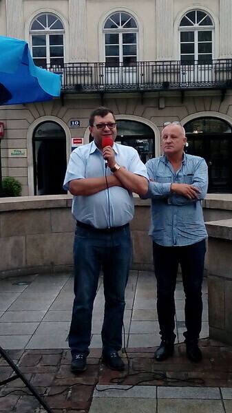 Zdjęcie 3: Zbigniew Stonoga w Piotrkowie 