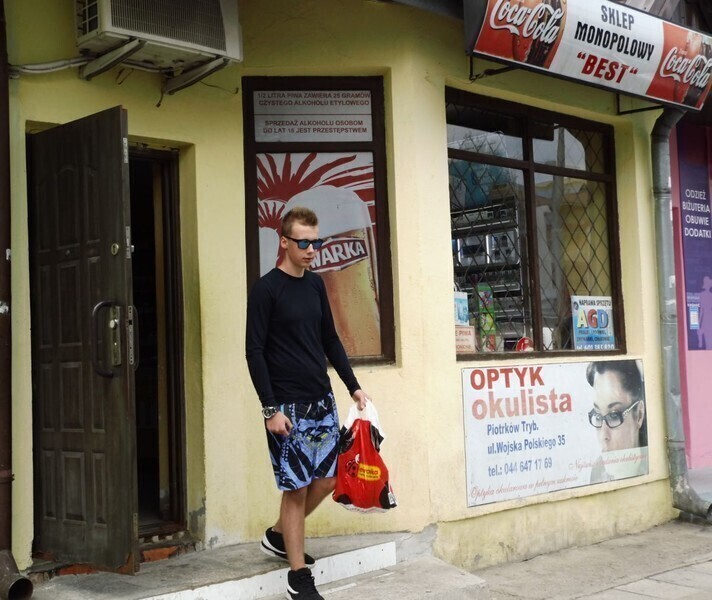 Piotrków zbyt pijany