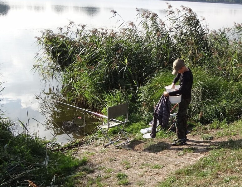 Zdjęcie 4: Łowili na zakończenie wakacji