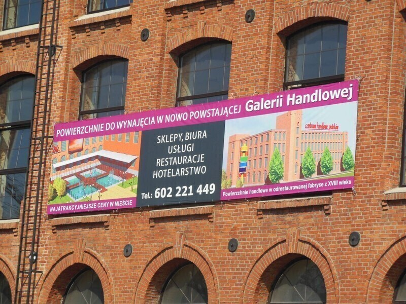 Zdjęcie 3: Galeria handlowa w budynkach po Sigmateksie. Znów damy się nabrać? 