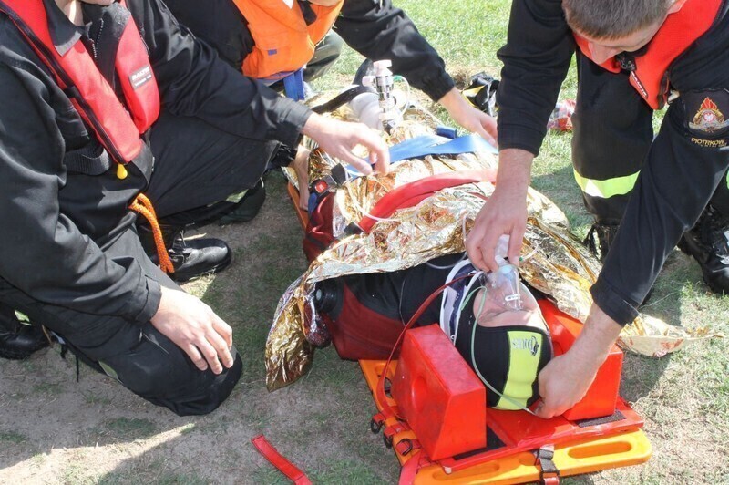 Zdjęcie 8: Rybacka i pożarna ćwiczyły na Zalewie 