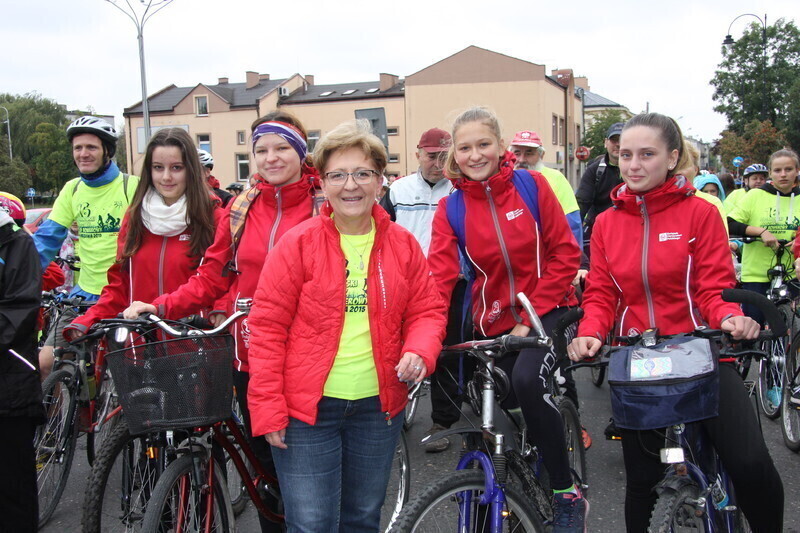 Zdjęcie 42: Rajd rowerowy z marszałek Radziszewską