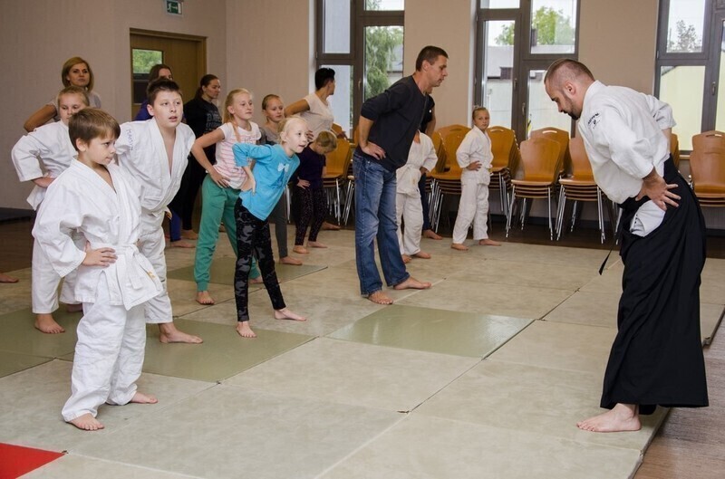 Zdjęcie 3: Japońskie inspiracje, czyli rodzinne warsztaty aikido w Gorzkowicach 