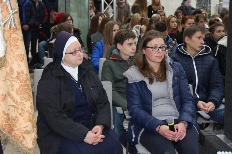 Zdjęcie 5: Symbole Światowych Dni Młodzieży w Piotrkowie 