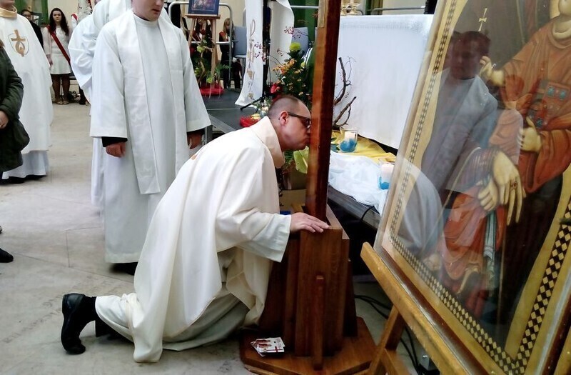 Zdjęcie 13: Symbole Światowych Dni Młodzieży w Piotrkowie 