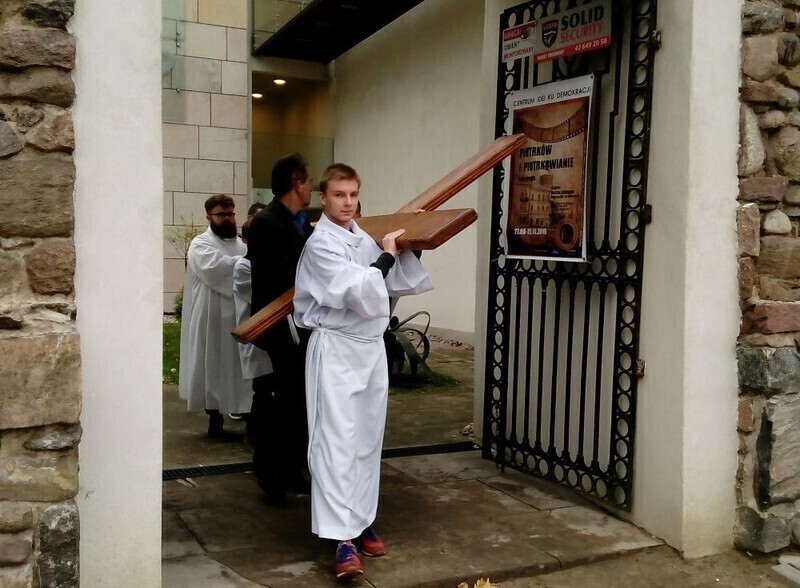 Zdjęcie 14: Symbole Światowych Dni Młodzieży w Piotrkowie 