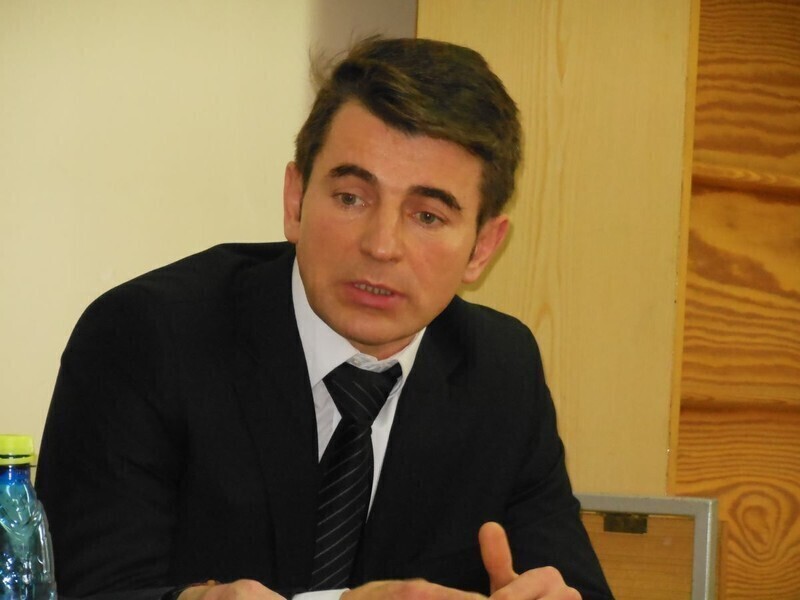 Zdjęcie 16: Studenci pytali, kandydaci odpowiadali