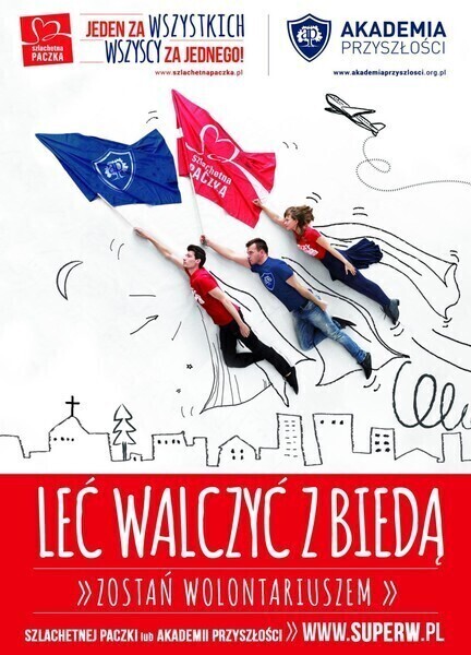 Wciąż szukają wolontariuszy do walki z biedą