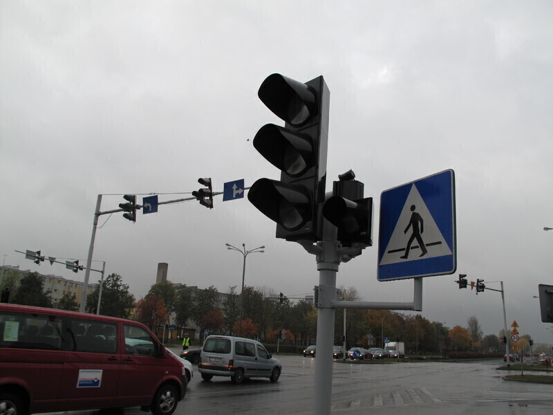 Zdjęcie 1: Uwaga! Awaria sygnalizacji świetlnej na Armii Krajowej/Sikorskiego