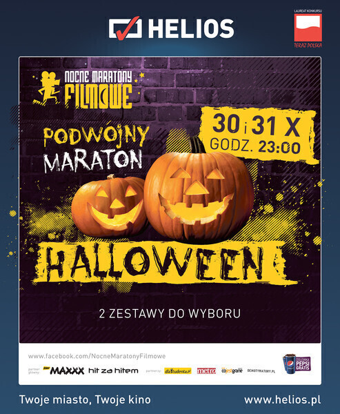Podwójny maraton Halloween w kinie Helios