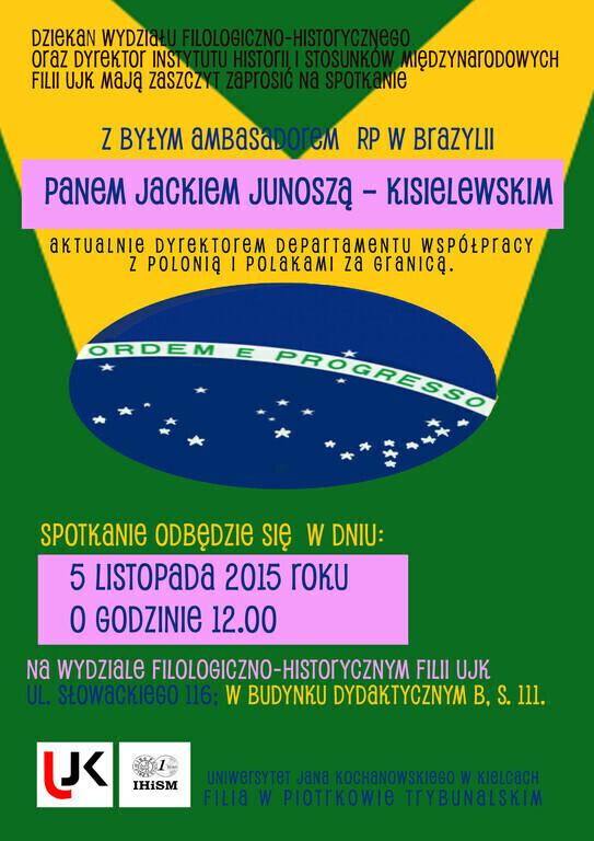 Spotkanie z byłym ambasadorem RP w Brazylii