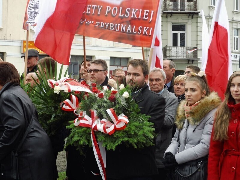 Zdjęcie 13: Zobacz, jak wyglądały obchody Narodowego Święta Niepodległości w Piotrkowie Trybunalskim 