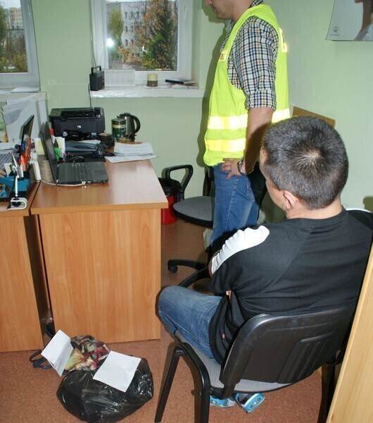 Zdjęcie 1: Złodziej narzędzi zatrzymany wkrótce po kradzieży