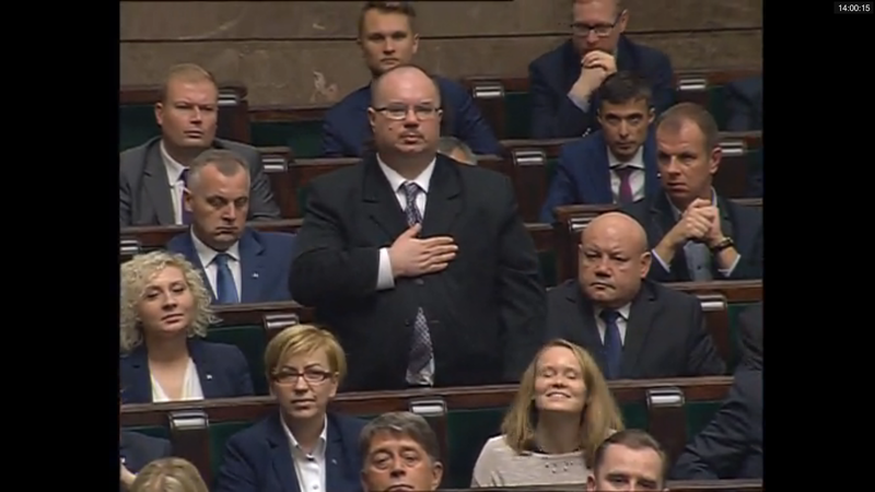 Zdjęcie 10: Posłowie okręgu 10. złożyli ślubowanie