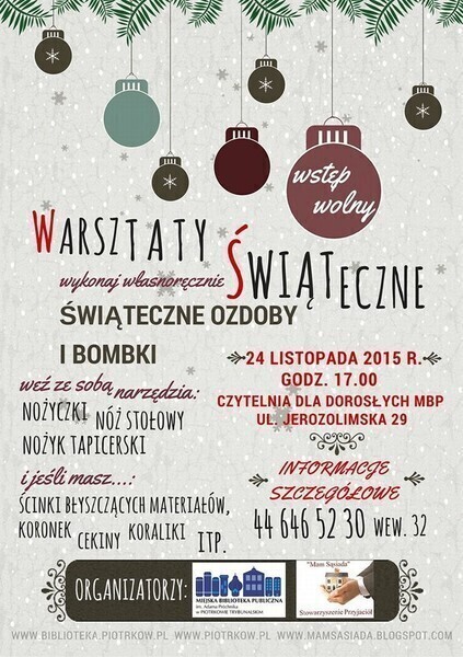 Bombki wśród książek