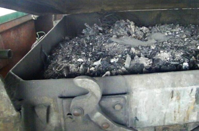 Popiół do worków foliowych