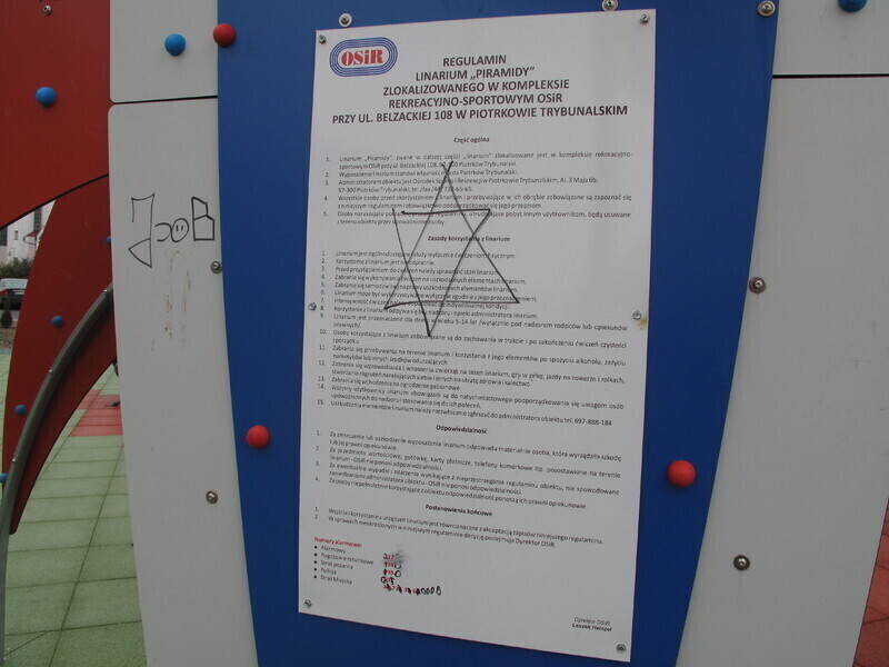 Zdjęcie 6: Piotrkowskie linarium (nie)bezpieczne