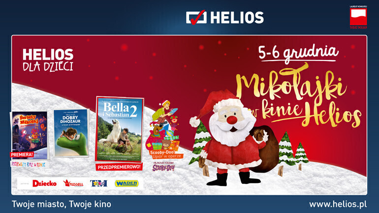 Mikołajki w Kinie Helios