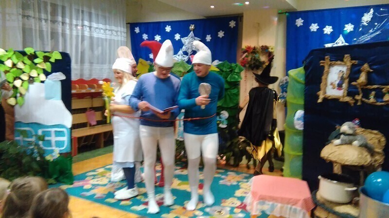 Zdjęcie 2: Niezwykłe smerfy w Przedszkolu nr 15