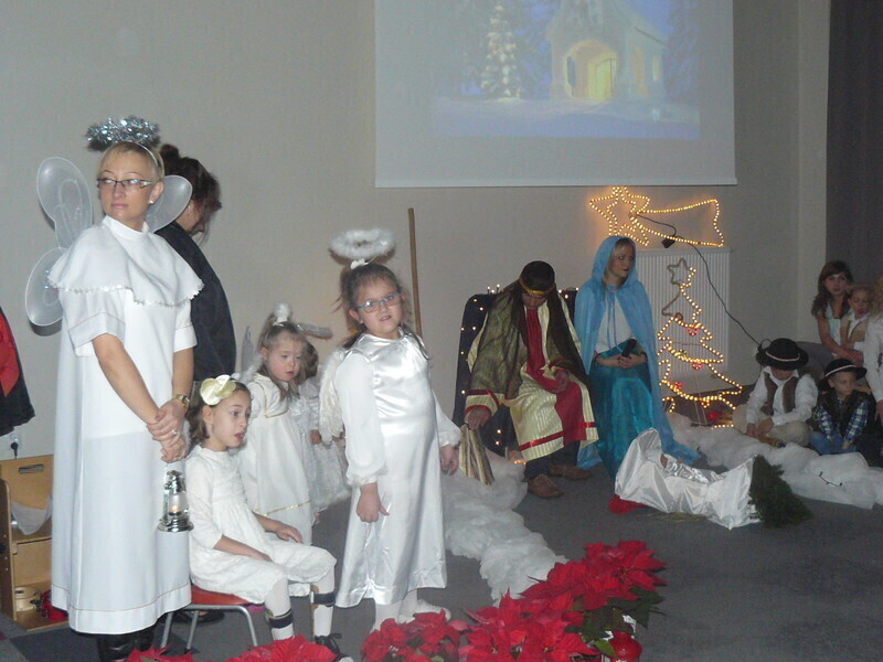 Zdjęcie 1: Jasełka i spotkanie opłatkowe Szansy