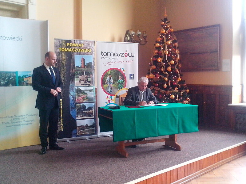 Zdjęcie 1: Porozumienie w Tomaszowie Mazowieckim - będą nowe drogi