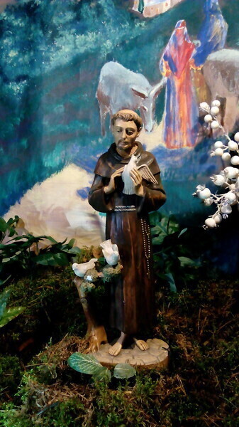 Zdjęcie 4: Bernardyńska szopka prawie gotowa