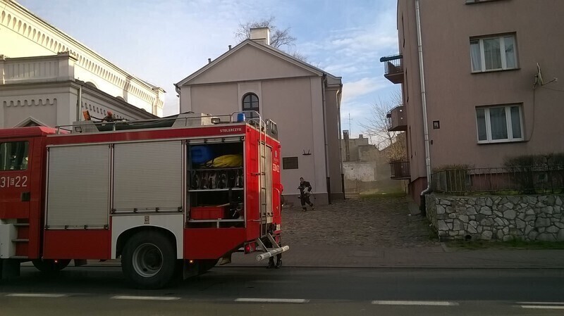 Zdjęcie 4: Pożar w bibliotece 