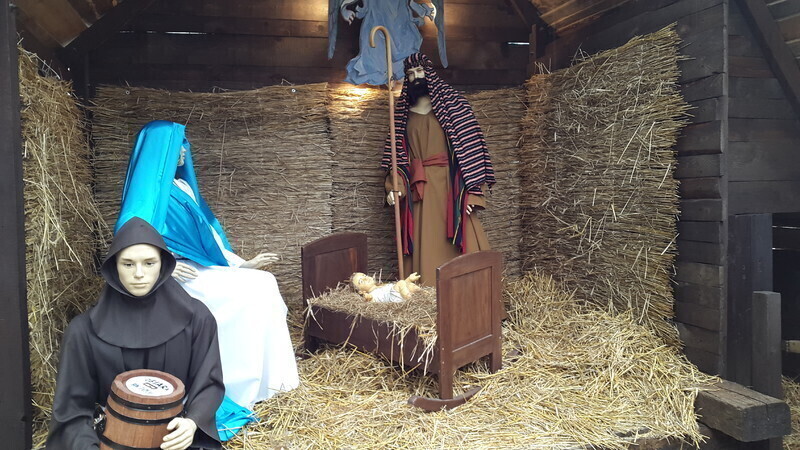 Zdjęcie 4: Żywa szopka u Bernardynów