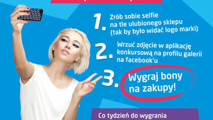 "Zakupowe selfie w Focus Mall"