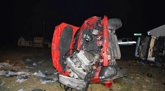 Wypadek w powiecie bełchatowskim. Zginął 23-letni mężczyzna 