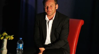 Ireneusz Czop w Gimnazjum nr 5 w Piotrkowie