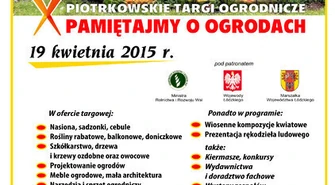 Już dziś "Pamiętajmy o Ogrodach"!