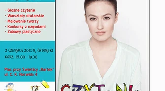 "Czytanie na trawie" z Magdaleną Różczką