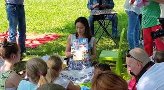 Aktorka czytała najmłodszym piotrkowianom