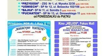 Moc wakacyjnych atrakcji z piotrkowskim MOK-iem