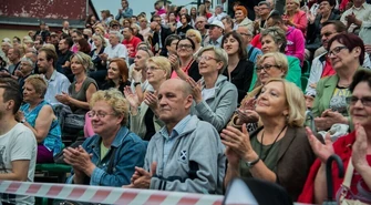 „Pasjans na dwóch” w piotrkowskim amfiteatrze 